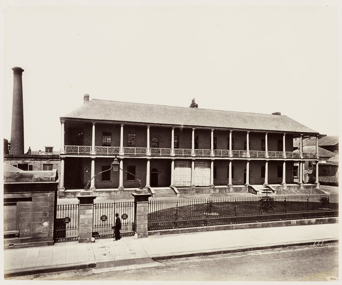 Historic Sydney Branch Royal Mint building facade with classical architectural elements