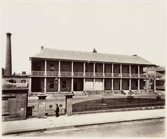 Historic Sydney Branch Royal Mint building facade with classical architectural elements