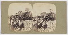 Goldminers and Sydney Mint staff at Adelong Riverina district New South Wales 1860