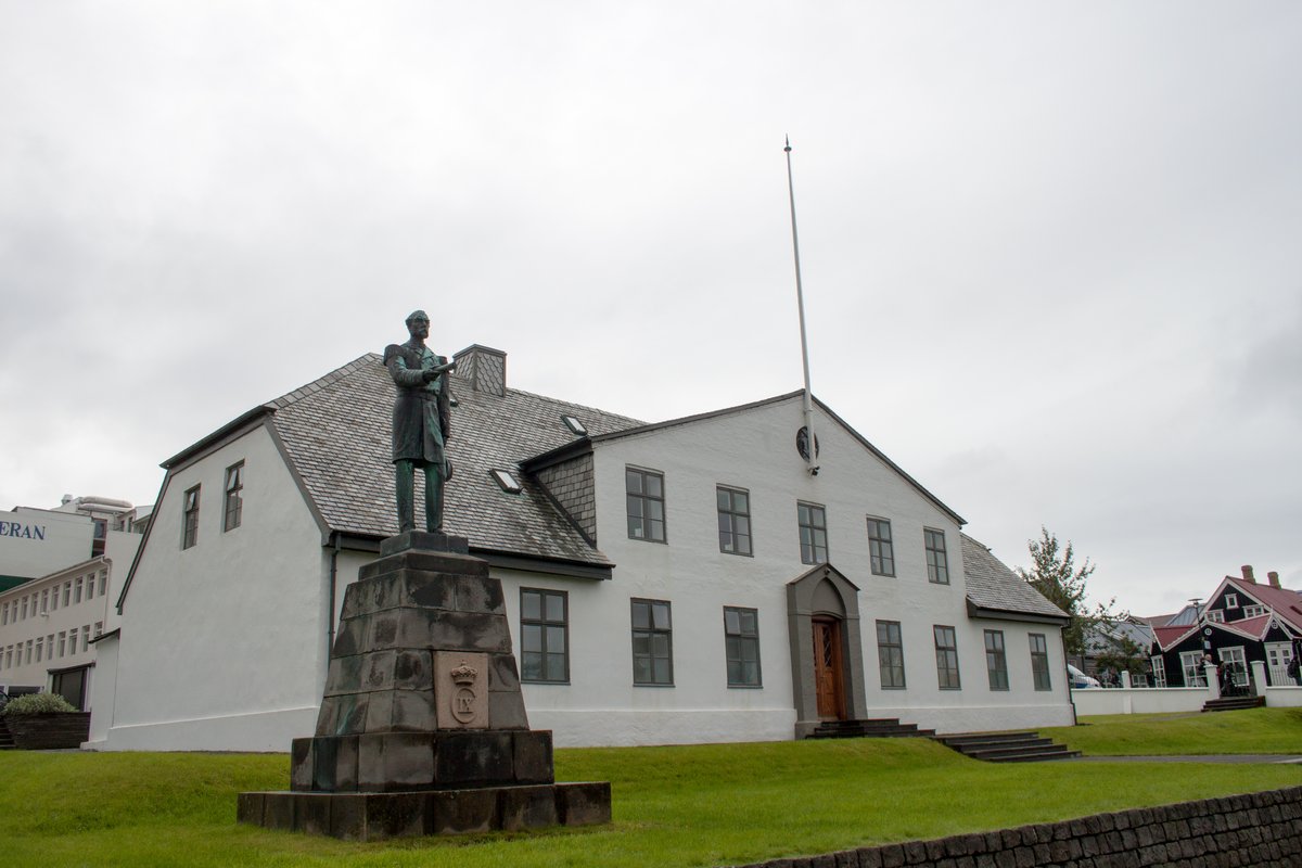 Cabinet building in Reykjavík Iceland