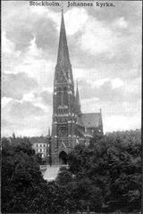 Johanneskyrkan church exterior view from the south