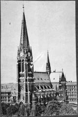 Exterior view of Johanneskyrkan (Saint John's Church) in Sweden
