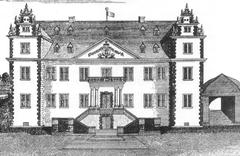 Historic Schloss Salder castle with traditional architecture