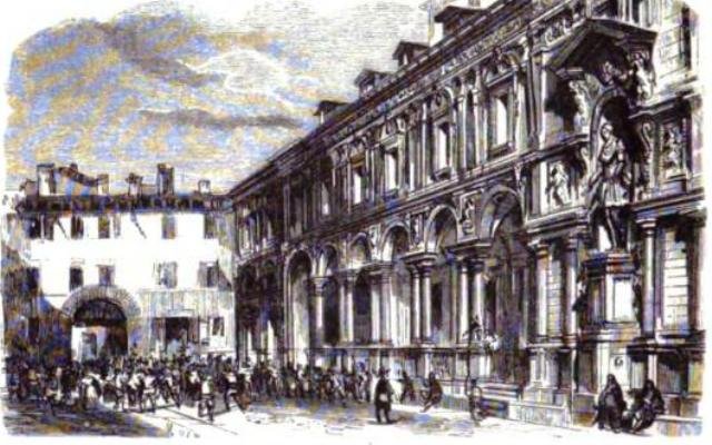 Cover of the novel 'I Promessi Sposi' by Alessandro Manzoni