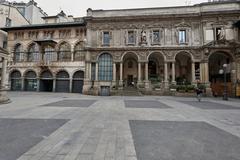 Scuole Palatine historic building in Milan Italy