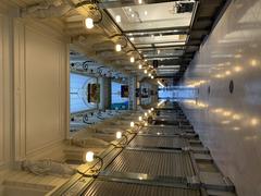 View of the Passage du Nord in Brussels with historic architecture and shops