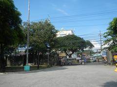 Main chapel and crematory building of Manila Memorial Park in Parañaque City, Philippines