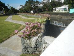 Manila Memorial Park in Sucat, Parañaque City with graves including Ninoy and Cory Aquino