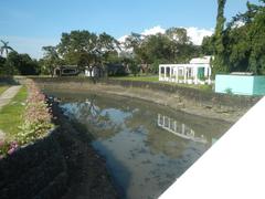 Manila Memorial Park main chapel and crematory in Parañaque City, Metro Manila, featuring graves including those of Ninoy and Cory Aquino