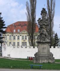 Historic Mary Church in Wrocław Lesnica