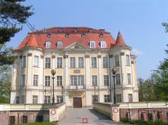 Dom Kultury Zamek in Wrocław Leśnica with historic palace building