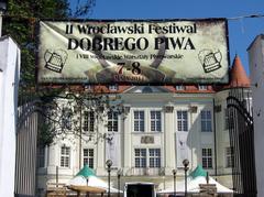 Castle entrance gate for the Festival