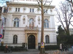 Musée Cernuschi exterior facade in Paris, France