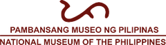 Logo of the National Museum of the Philippines featuring a stylized icon and full name