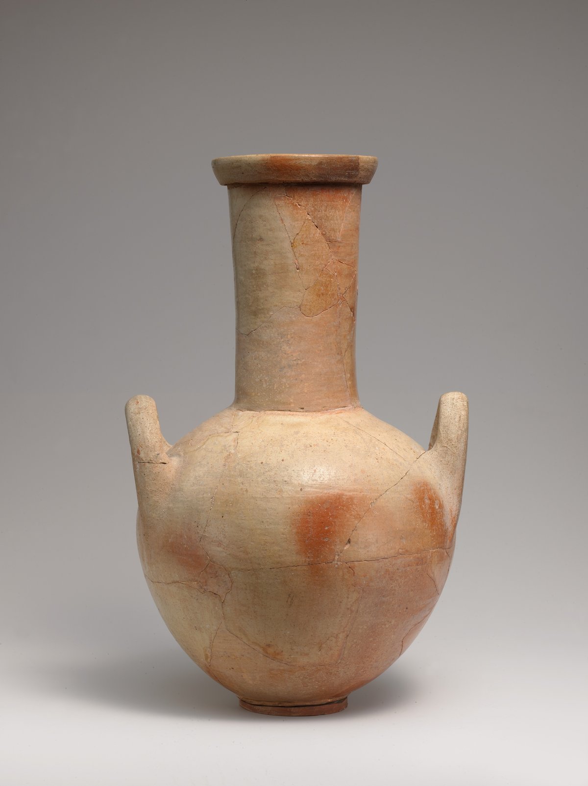 Two-handled ancient Egyptian amphora from Tutankhamun's embalming cache