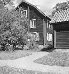 Main building of Linné's Hammarby estate