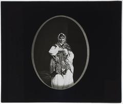 Azerbaijani Tatar woman dressed in traditional attire from Shusha