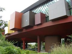 Musée du Quai Branly building designed by Jean Nouvel in Paris