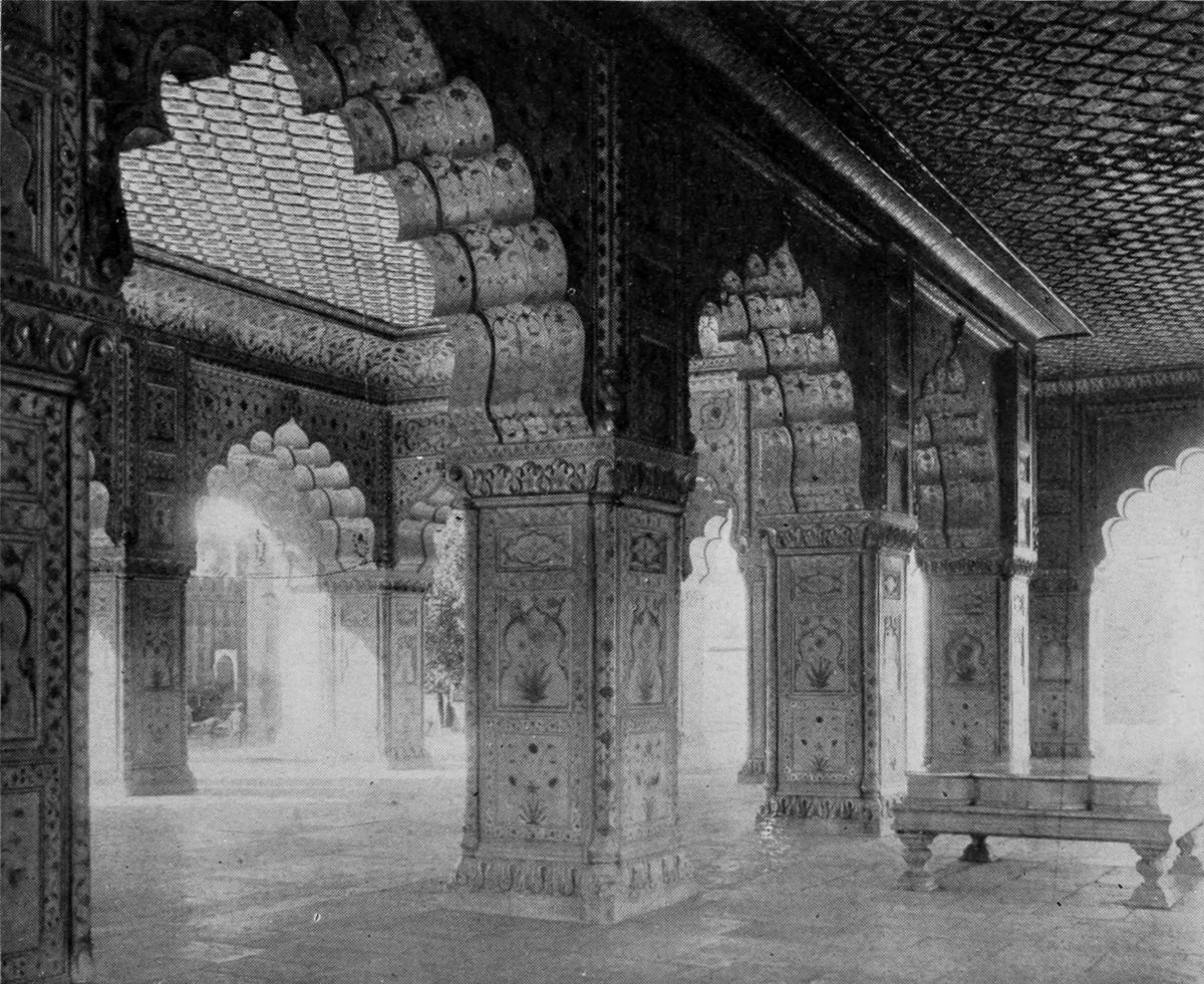Diwan-i-Khas in Delhi with intricate architectural details and arches