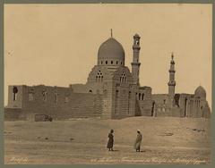 Ancient Caliphs' Tombs in Cairo, Egypt showing historical architectural details