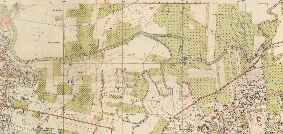 1944 map of Jaffa and Tel Aviv area by Survey of Palestine