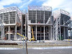 Fernando Buesa Arena under construction in Vitoria-Gasteiz, September 2011