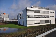 CeNTech II building opened in early 2012 in Münster with adjacent Technologiehof Münster housing technology promotion and small firms