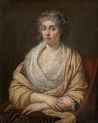 Portrait painting of Louise of Stolberg by François-Xavier Fabre