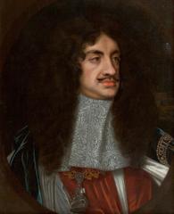 Portrait of King Charles II in regal attire