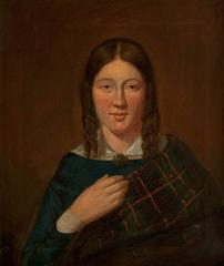 Portrait of Anne Mackintosh, Wife of Baillie James Fraser, Scottish School painting