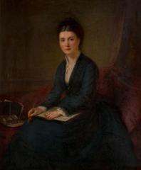Portrait of a Lady painting by British Scottish School
