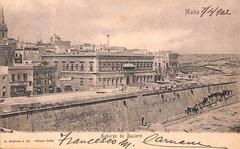 Historic Auberge de Bavière building in Malta