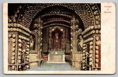Chapel of Bones in Valletta from 1908 postcard