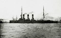 Armored cruiser Aurora of the 1st rank in the Second Pacific Squadron