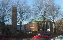 St Catherine of Siena's Church on Bristol Road in Birmingham, West Midlands, England
