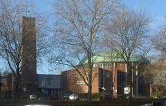 St Catherine of Siena's Church on Bristol Road in Birmingham, West Midlands, England