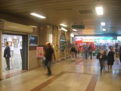 Interior of Istanbul Taksim Metro Station