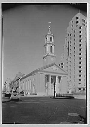 Brick Presbyterian Church at 91st Street and Park Avenue in New York City