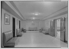 Brick Presbyterian Church at 91st Street and Park Avenue in New York City, historic black and white photograph