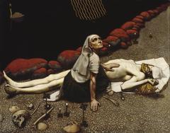 Painting of Lemminkäinen's Mother by Akseli Gallen-Kallela