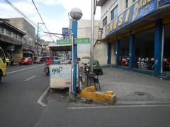 Aerial view of Arnaiz Avenue with Libertad Road and Pasay Road in Pasay City, Philippines showing streets, buildings and landmarks