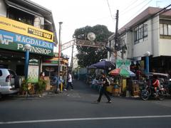 Arnaiz Avenue in Pasay City showing Libertad Road intersection near St. Mary's Academy and Libertad LRT Station