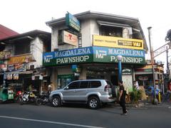 Arnaiz Avenue near St. Mary's Academy and Pasay Road with Libertad LRT Station in Pasay City Philippines