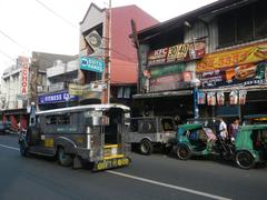 Arnaiz Avenue in Pasay City with landmarks including St. Mary's Academy and Libertad LRT Station