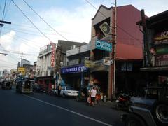 Arnaiz Avenue in Pasay City showing Saint Mary College Church and surrounding barangays