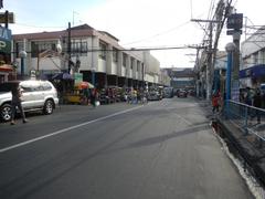 Arnaiz Avenue in Pasay City showing street view near Libertad LRT Station and St. Mary's Academy
