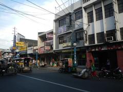 Arnaiz Avenue with St. Mary College Church in Pasay City showing street signs and surrounding barangays