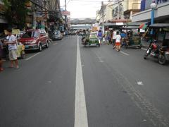 Arnaiz Avenue and Libertad Road intersection with Libertad LRT Station and nearby streets in Pasay City