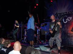 God Forbid metalcore band performing live at Paard van Troje in The Hague 2009