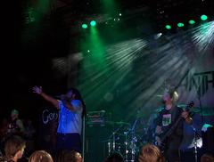God Forbid metalcore band live performance at Paard van Troje in The Hague Netherlands 2009